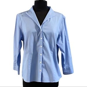 Coldwater Creek 100% Cotton Long-sleeved Blouse